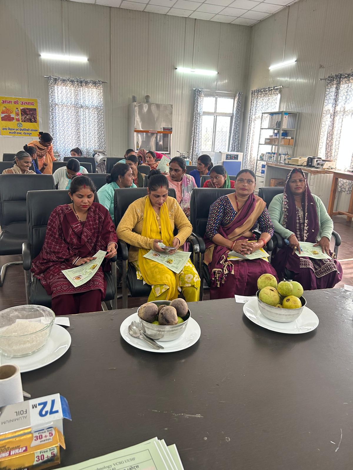 Value added products  training programs for self help groups of Majari 2025